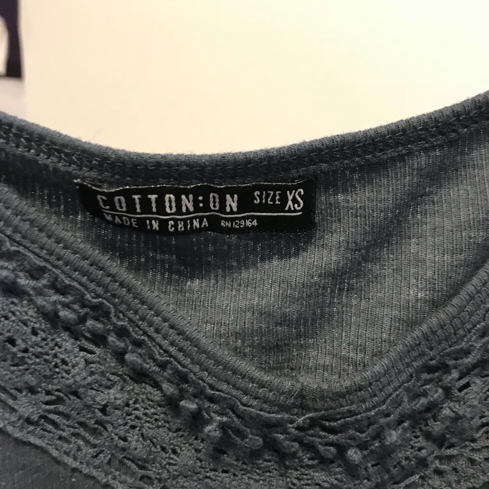 Blue Patterned Cami - image 2